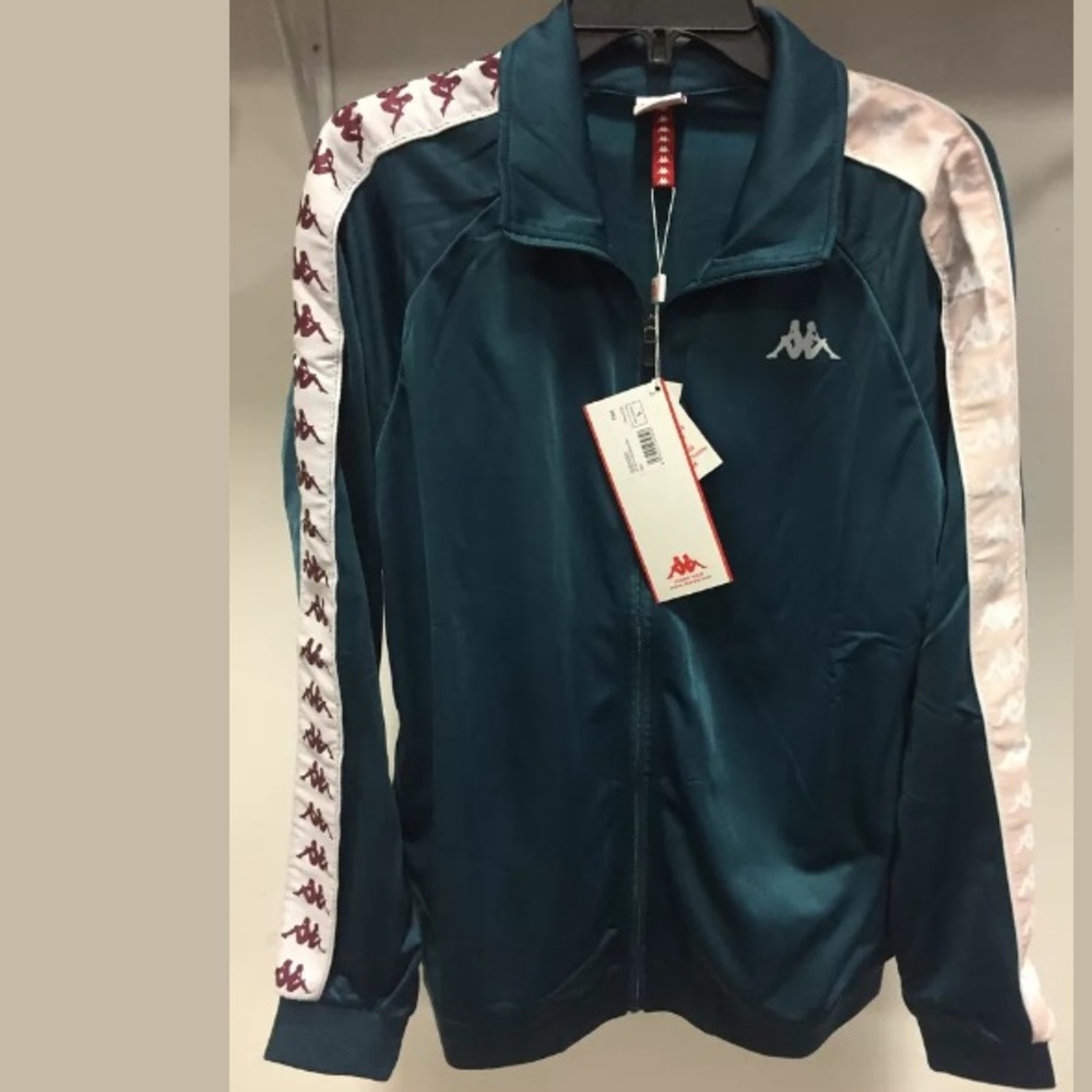 NWT KAPPA ANNISTON track MEN zipup Jacket jogging sport activewear - Picture 2 of 5